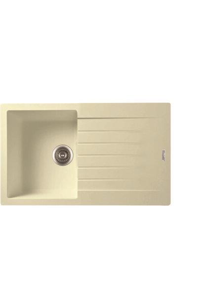 Gradde Krem 50*86 Tek Göz Granit Eviye GR86KRM