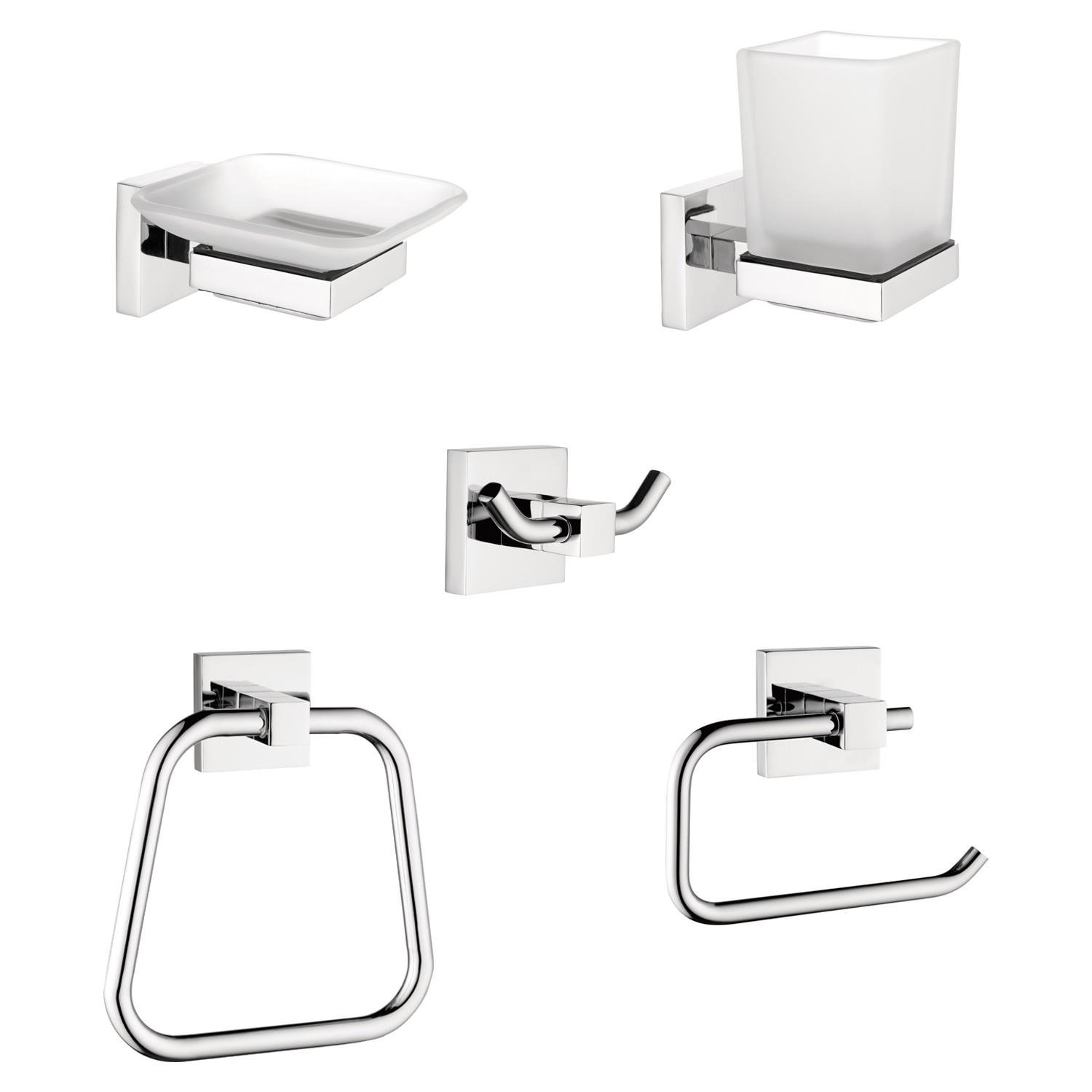 K100 Aksesuar Setı (Askı+Dıs Fırçalık+Sabunluk+Tuvalet Kagıtlıgı+Halka Havluluk) 410200600291