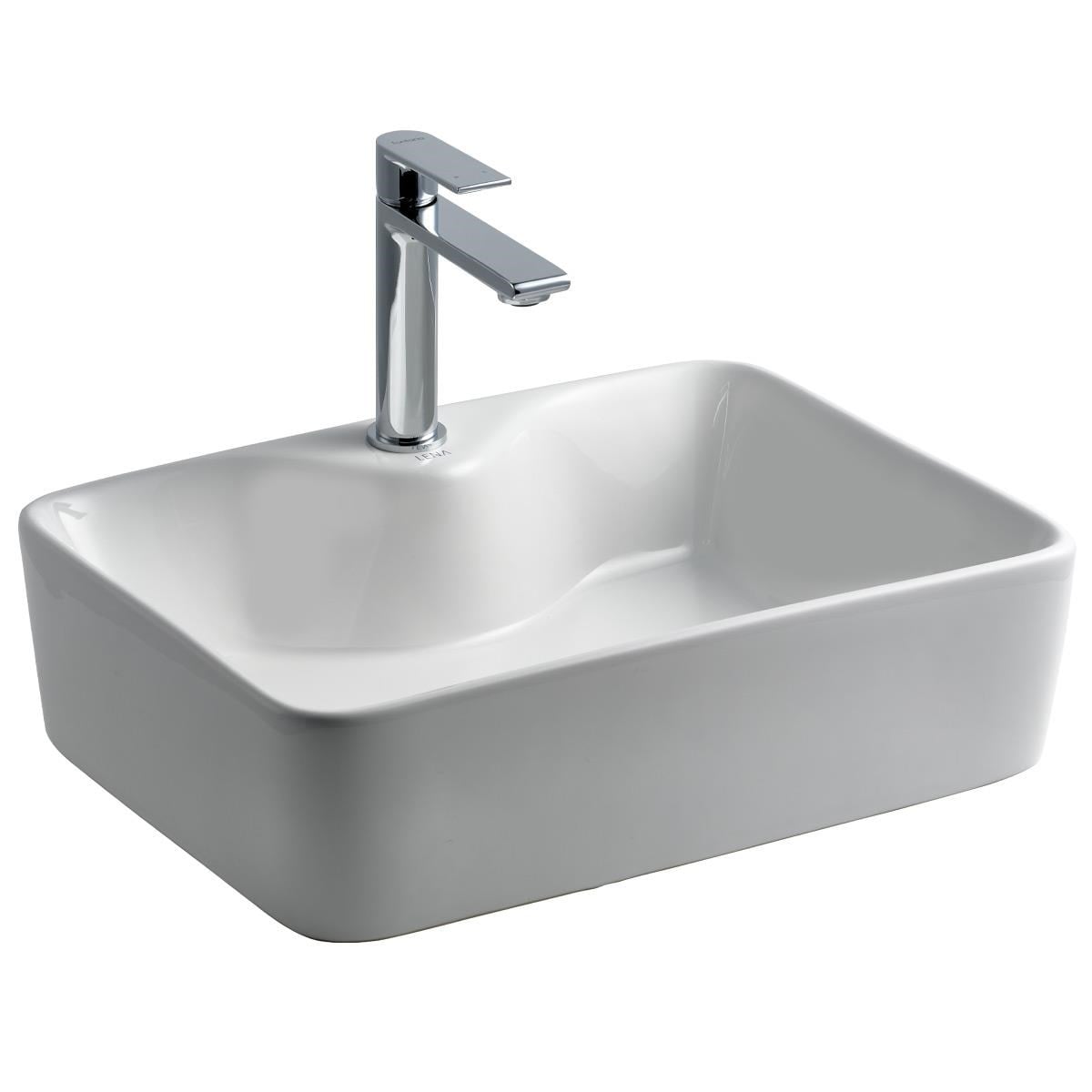 E-5405 Tezgah Üstü Porselen Lavabo E-5405