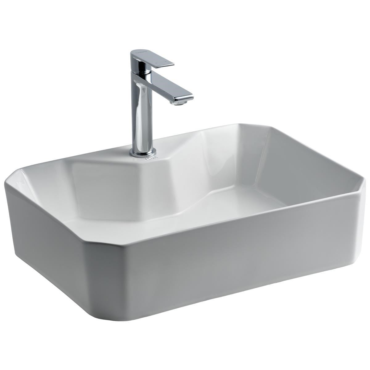 E-5406 Tezgah Üstü Porselen Lavabo E-5406