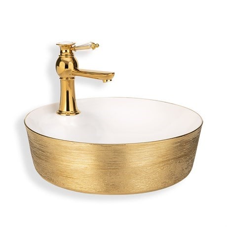 E-5002A Tezgah Üstü Porselen Lavabo E-5002A