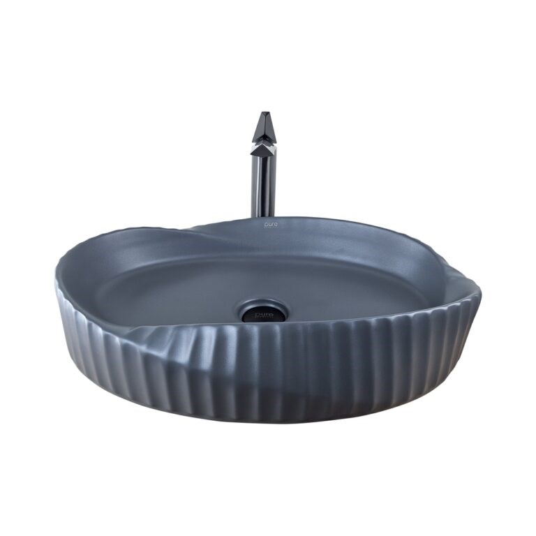 Nexa 60 cm Mat Gri Çanak Lavabo MG-301