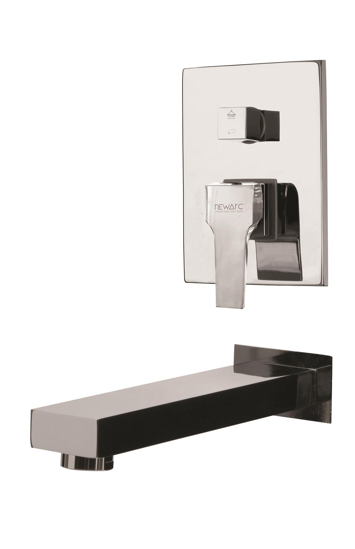 Newarc Aqua Ankastre Banyo Bataryası Valfsız Gagalı 941111 941111