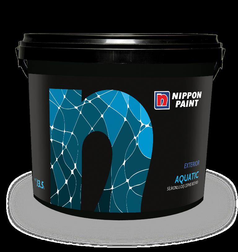 Nippon Aquatıc Beyaz Kendini Temizleyebilen Dış Cephe Boyası 2.5Lt 8000-2271-08-00001