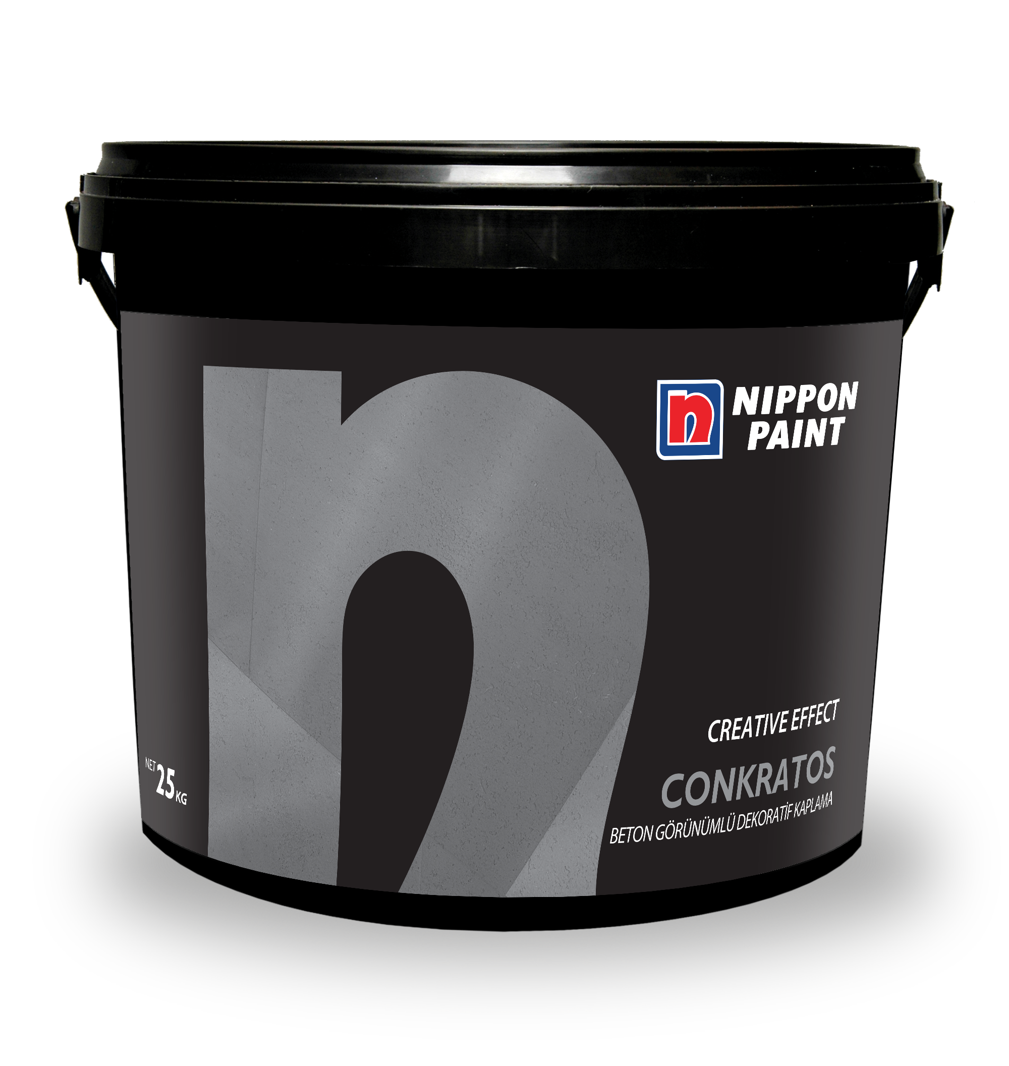 Nippon Conkratos Agrega (Grı) Beton Görünümlü Dekoratif Kaplama 25Kg 8000-2296-53-00001