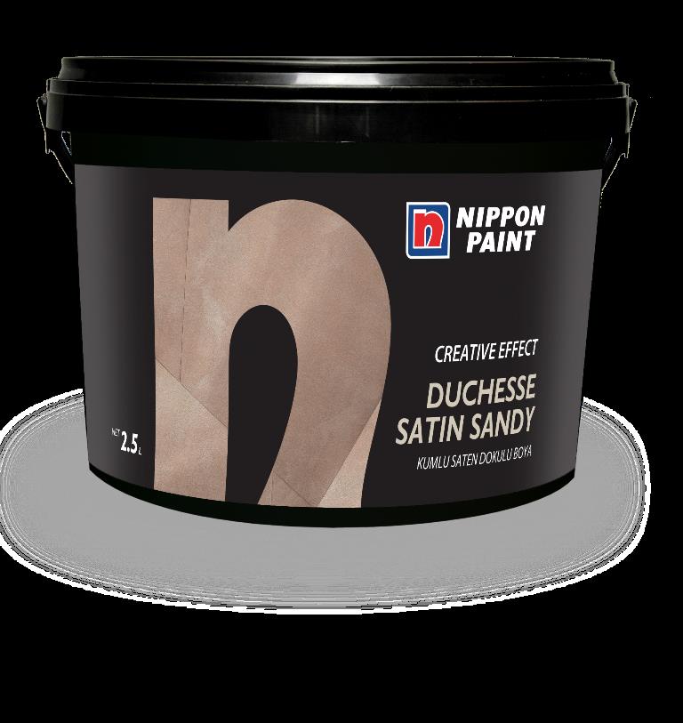 Nippon Duchesse Satın Sandy Kumlu Saten Doku Efekt Boya 1.25Lt 8000-2302-Z4-00001