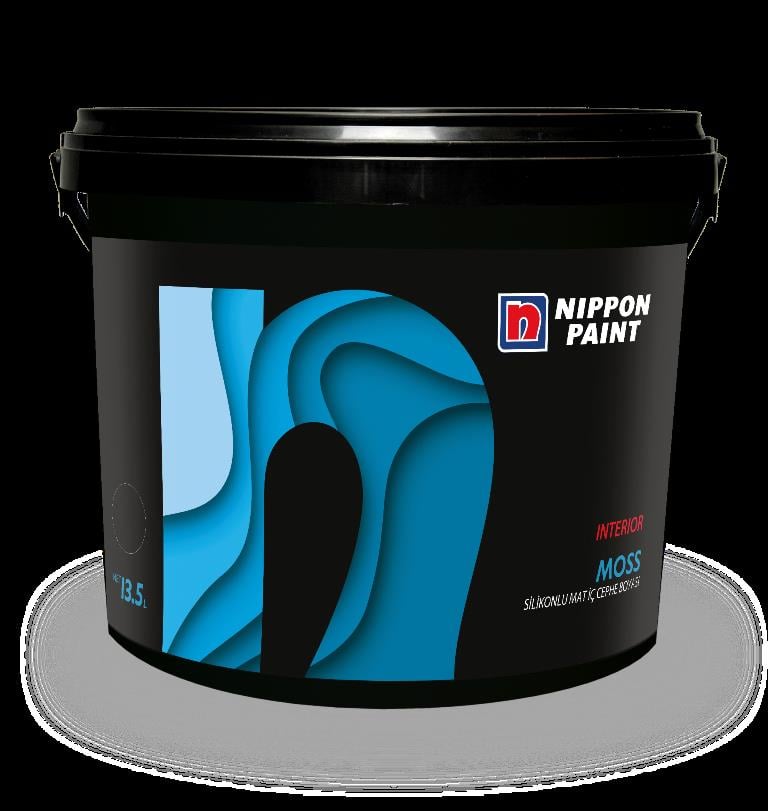 Nippon Moss Beyaz Soft Mat Tam Silinebilir İç Cephe Boyası 13.5Lt 8000-2275-Z3-00001