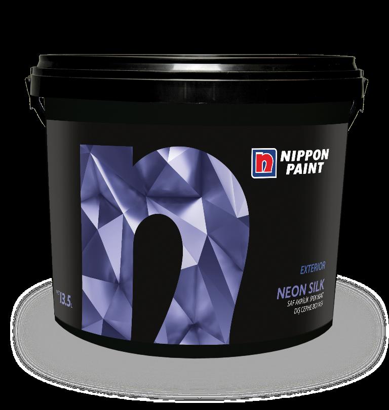 Nippon Neon Silk Beyaz Saf Akrilik Dış Cephe Boyası 2.5Lt 8000-2280-08-00001
