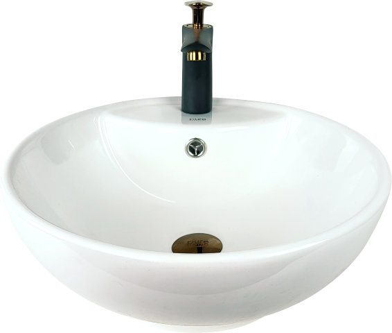 Pure Beyaz Tezgah Üstü Çanak Lavabo W-151 W-151