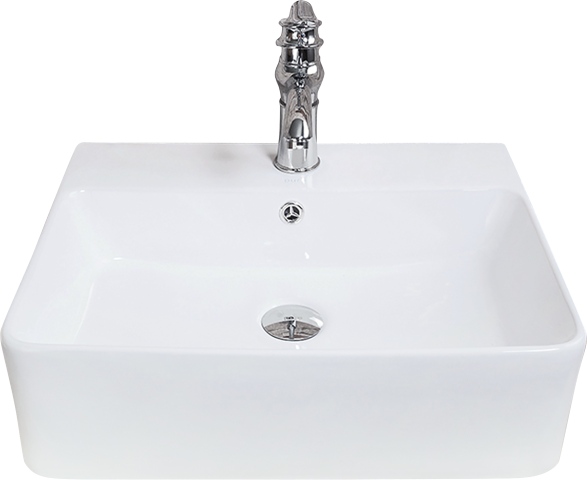 Pure Beyaz Tezgah Üstü Çanak Lavabo W-813 W-813