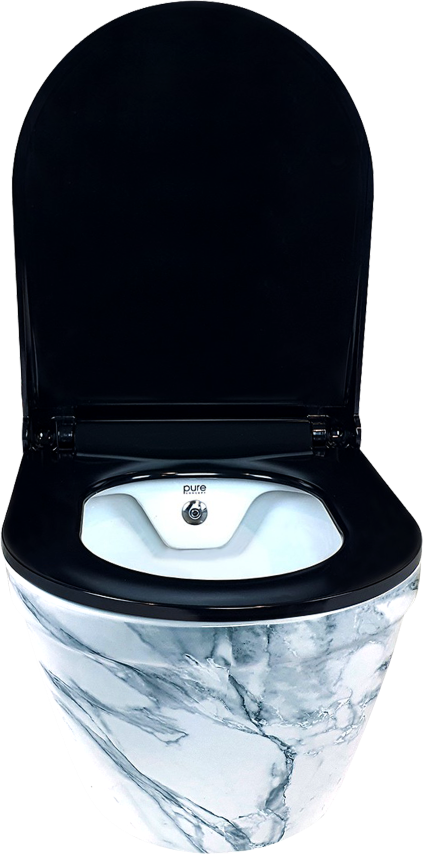 Pure Calacatta Kanalsız Asma Klozet Wh-803 WH-803