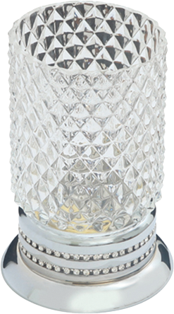 Pure Crystal / Krom takım Üstü Diş Fırçalık Aks-1303 AKS-1303