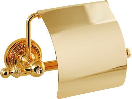 Pure Crystal / Pvd Gold Kapaklı Kağıtlık Aks-1110 AKS-1110