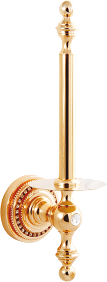 Pure Crystal / Pvd Gold Yedek Kağıtlık Aks-1113 AKS-1113