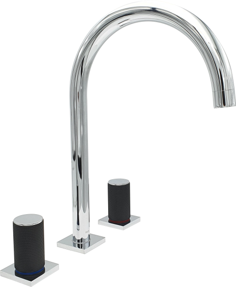 Pure Elagate Krom Üç Delikli Lavabo Armatürü Elg-106 ELG-106