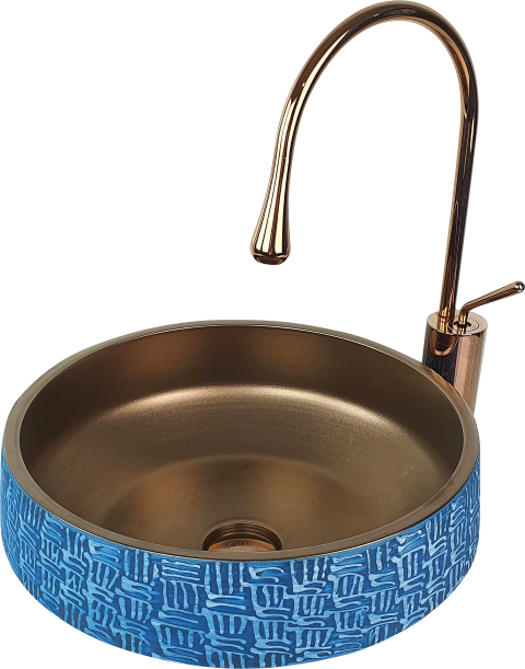 Pure Halikarnas Dekoratif Tezgah Üstü Çanak Lavabo Hnm-102 HNM-102