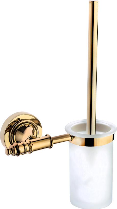 Pure İstanbul Klozet Fırçası Camlı Gold Kmr-8014 KMR-8014