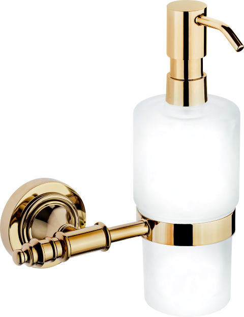 Pure İstanbul Sıvı Sabunluk Camlı Gold Kmr-8002 KMR-8002