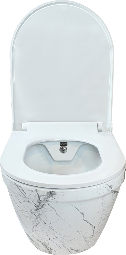 Pure Sharp Calacatta Kanalsız Asma Klozet Wh-802 WH-802