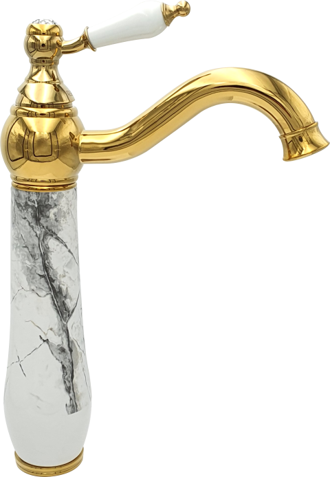 Pure Sharp Calacatta Tezgah Üstü Çanak Lavabo Armatürü Wg-220 WG-220