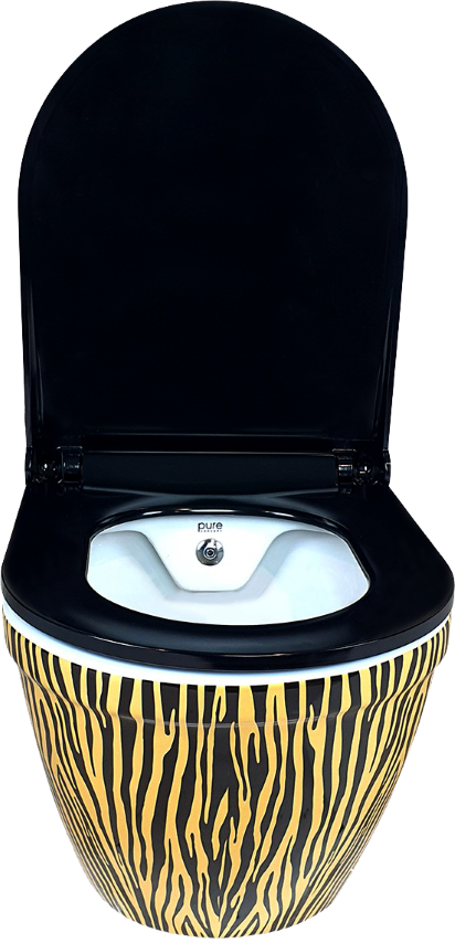 Pure Tiger Gold Zebra Asma Klozet Wh-796 WH-796