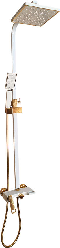 Pure Waterfall Beyaz Altın Duş takımi Wg-2020 WG-2020