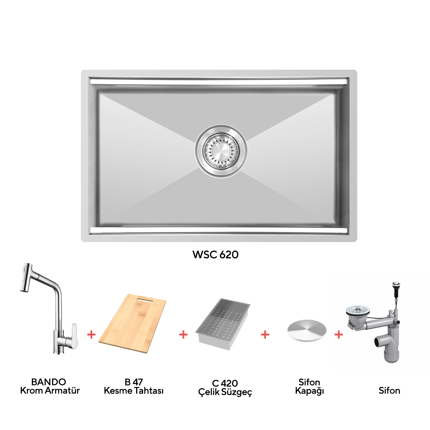 Workstatıon Wsc 620 Tezgah Üstü / Tezgaha Sıfır Evıye Set SET.KMPNY.0085