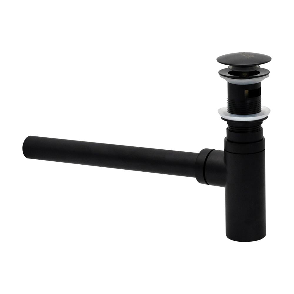 T Lavabo Sıfonu+Pop-Up Prınç Sıyah Sfn-07 SFN-07