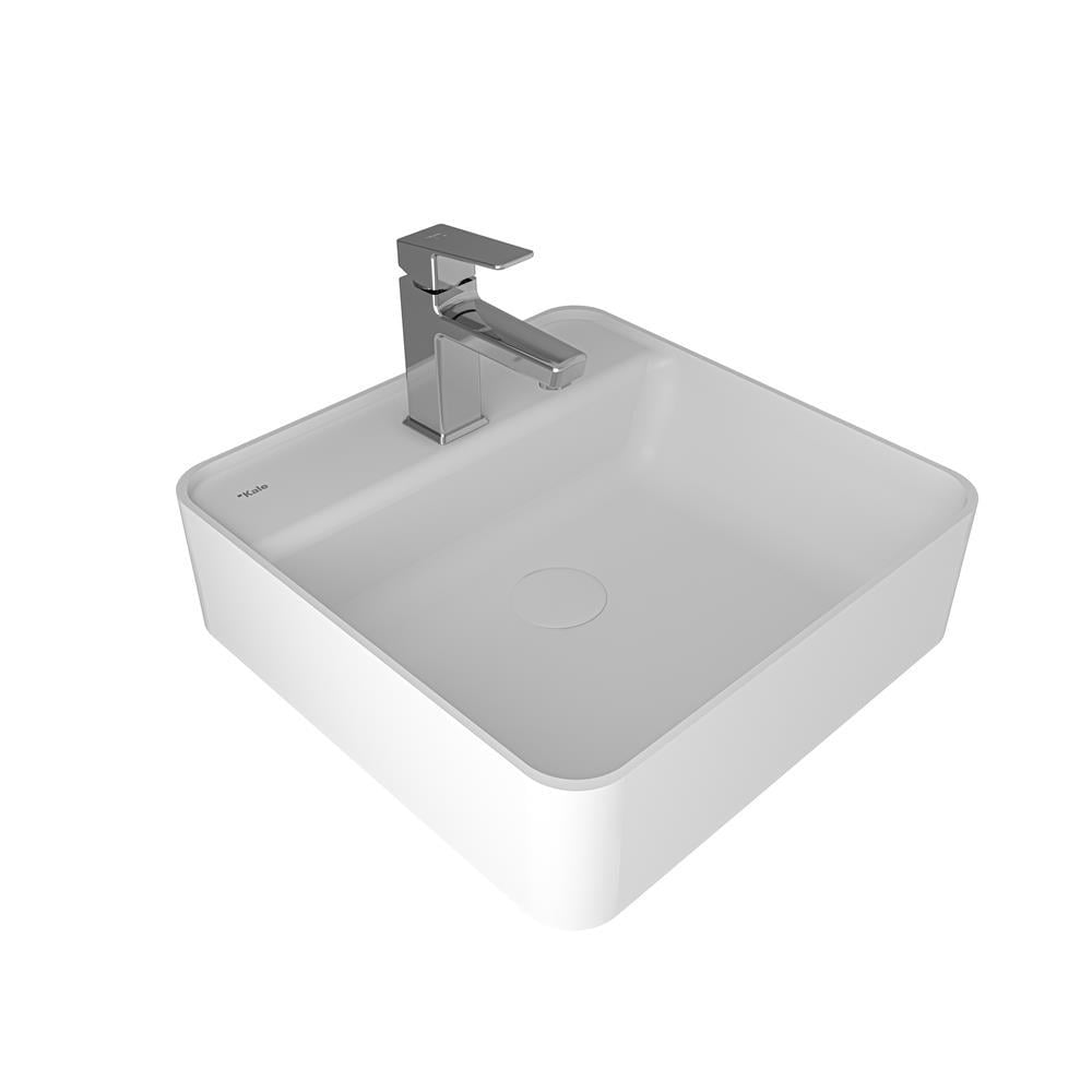 Smartedge 45X45 Cm Kare Lavabo Mat Beyaz 310200200016