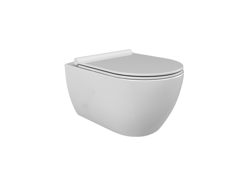 Turkuaz City Asma Klozet+Gala Slim Pp Yavas Kapanan Kapak 7T0187.04