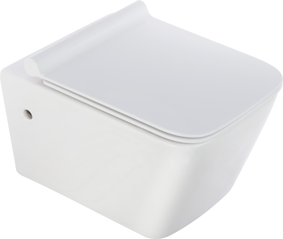 Pure Beyaz Kanalsız Asma Klozet Wh-778+Soft Kapak WH-778+CS-19