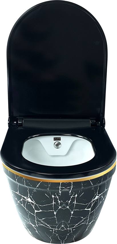 Pure Galaksı Kanalsız Asma Klozet Wh-804+Soft Kapak WH-804+CS-22