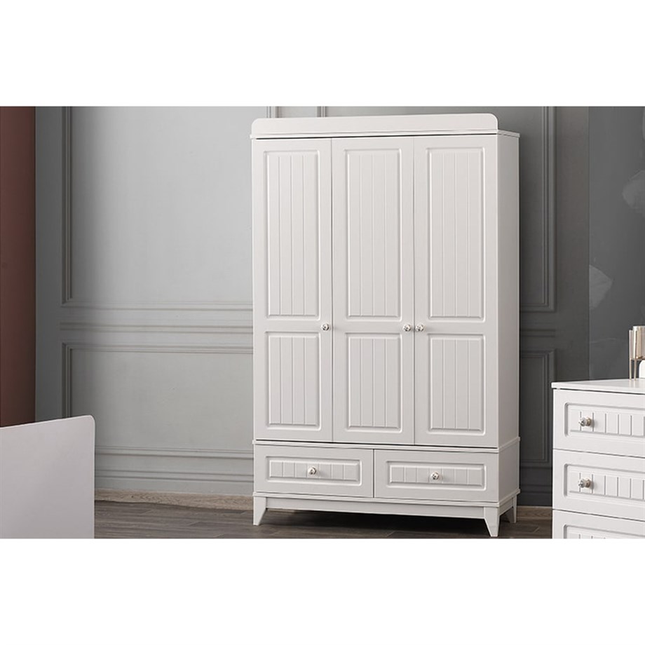 Aymini Lotus 3 Kapılı Dolap