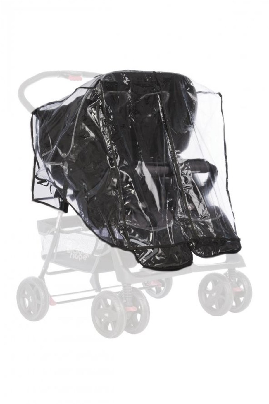 Barış Bebe İkiz Bebek Arabası Yağmurluğu