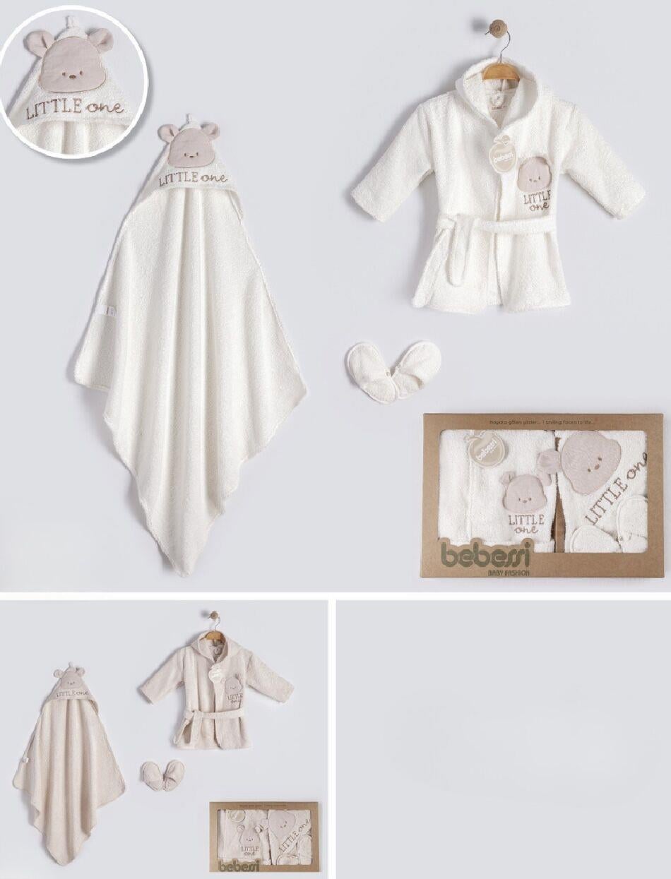 Bebessi Little Bear Bornoz Takımı