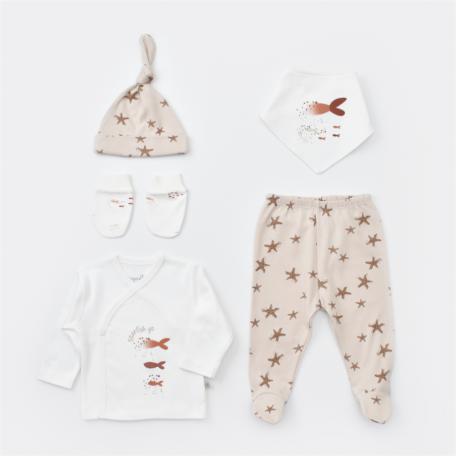 Bibaby Magic Starfish 5li Hastane Çıkışı