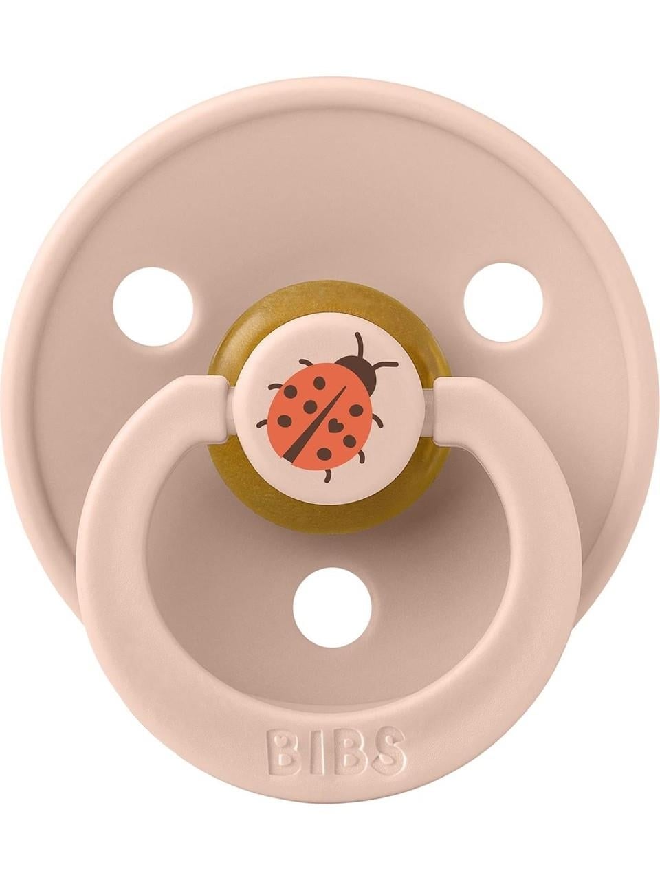 Bibs Studio Colour Ladybug Kauçuk Emzik Blush 0-6 Ay