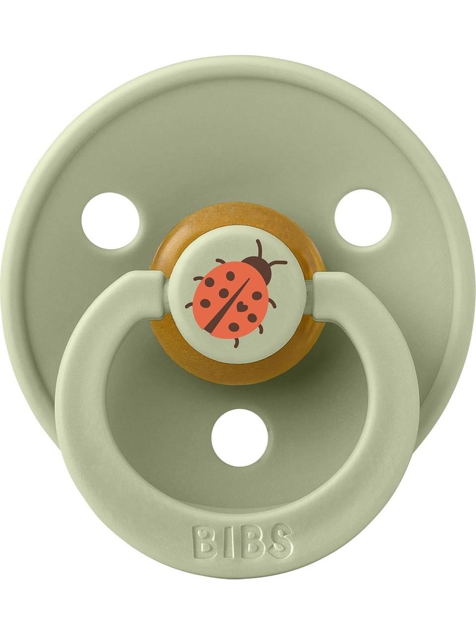 Bibs Studio Colour Ladybug Kauçuk Emzik Sage 6+ Ay