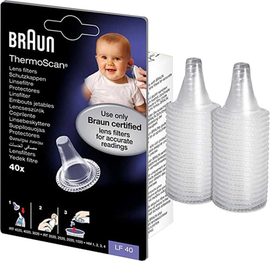 Braun LF40 Ateş Ölçer Yedek Filtre