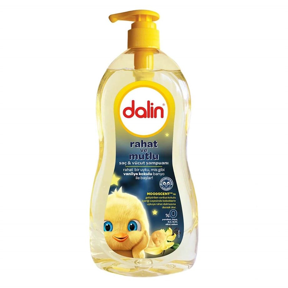 Dalin Rahat ve Mutlu Saç ve Vücut Şampuanı 700ml