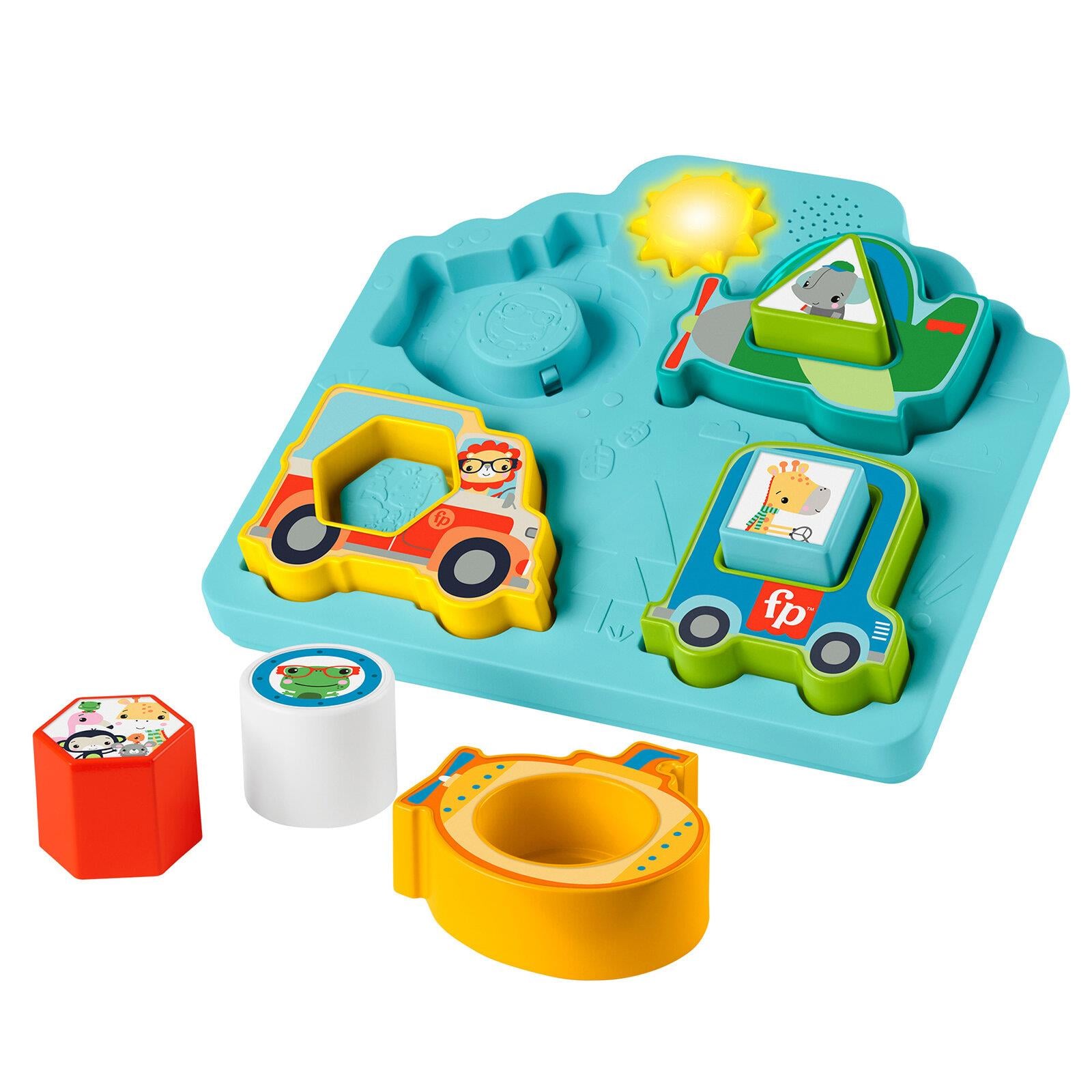 Fisher Price Şekiller ve Sesler Puzzle