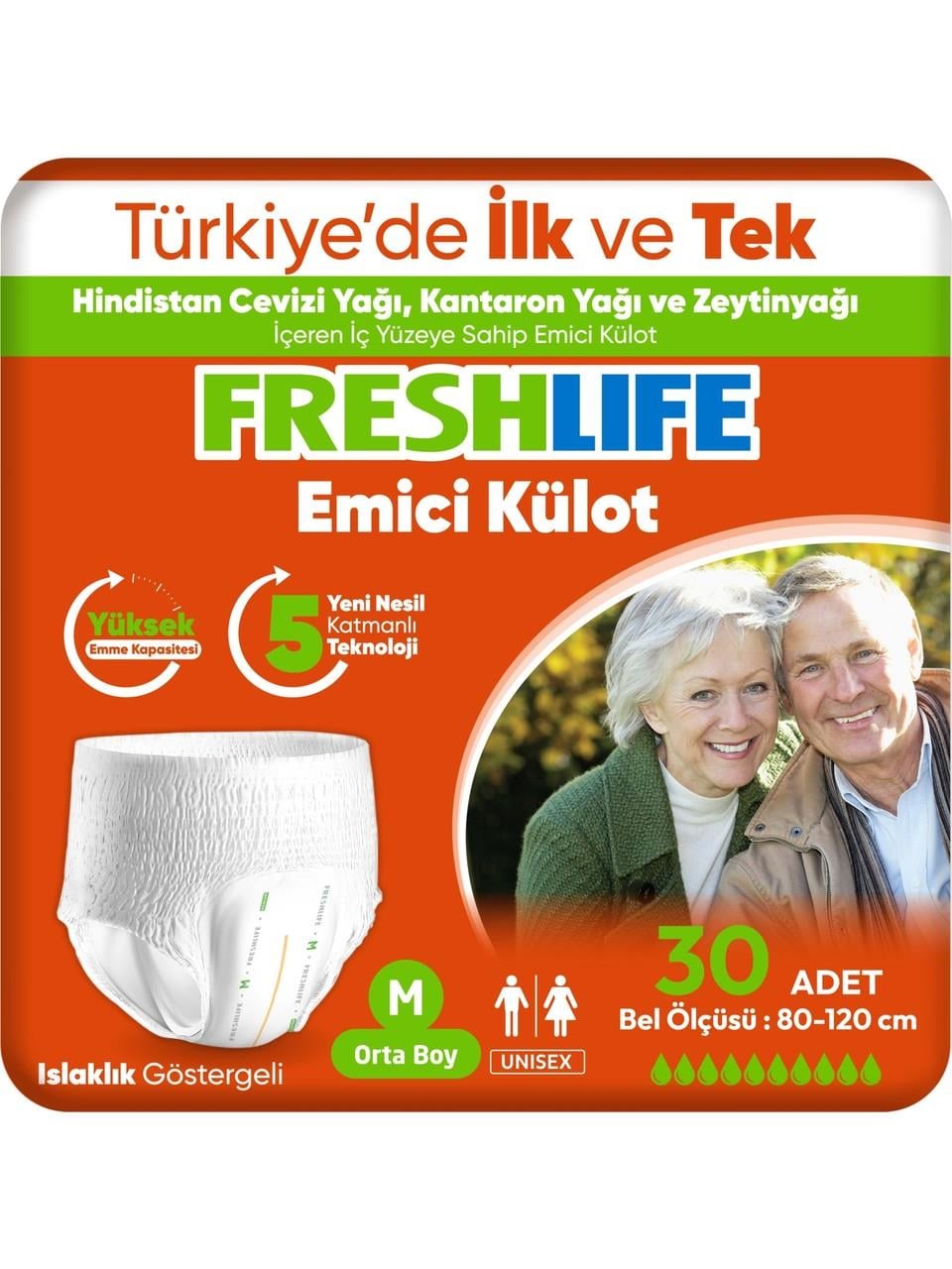 Freshlife Eco M Yetişkin Bezi