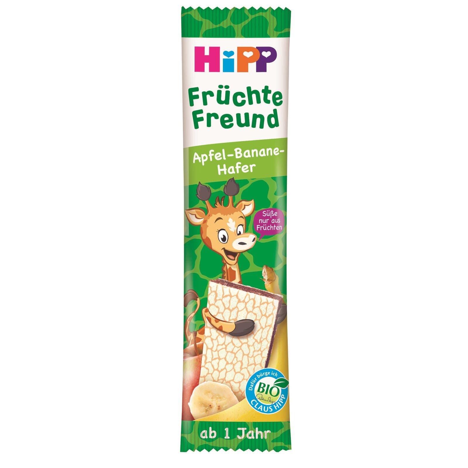 HiPP Organik Yulaflı Elmalı Muzlu Meyve Barı