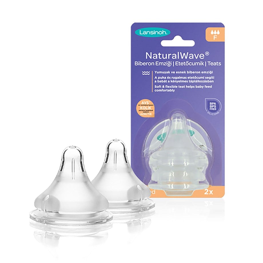Lansinoh Natural Wave Biberon Emziği Hızlı Akışlı