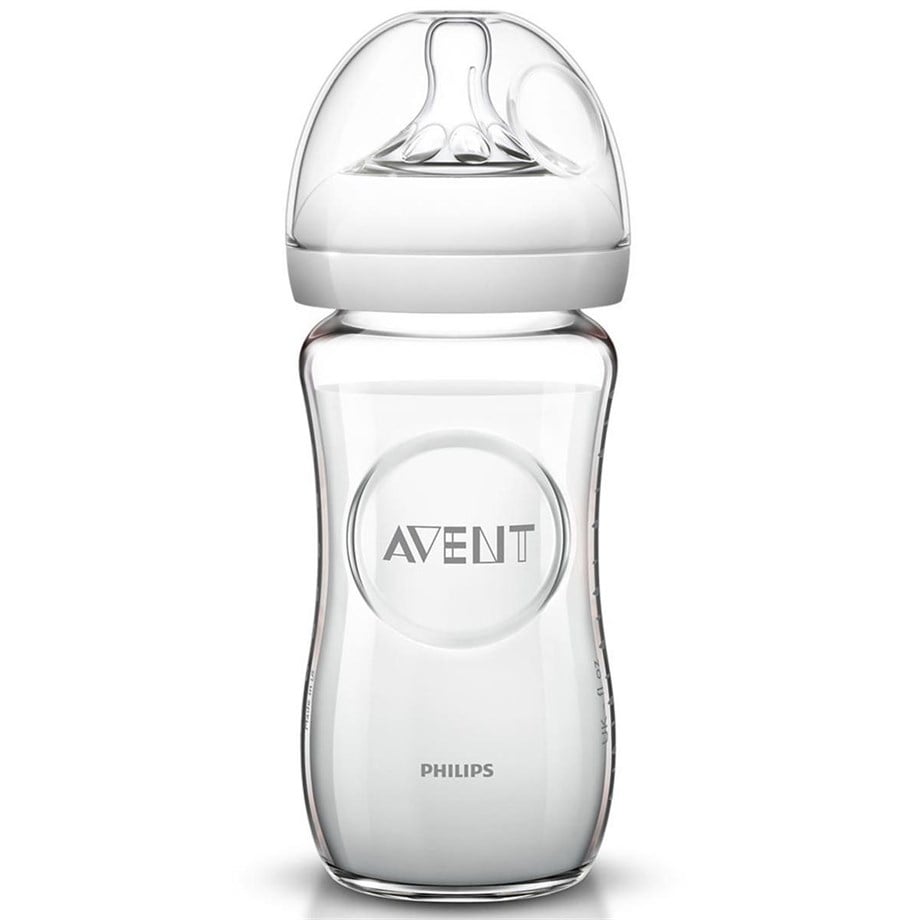 Philips Avent Scf053/17 Natural Cam Biberon 240Ml Tekli