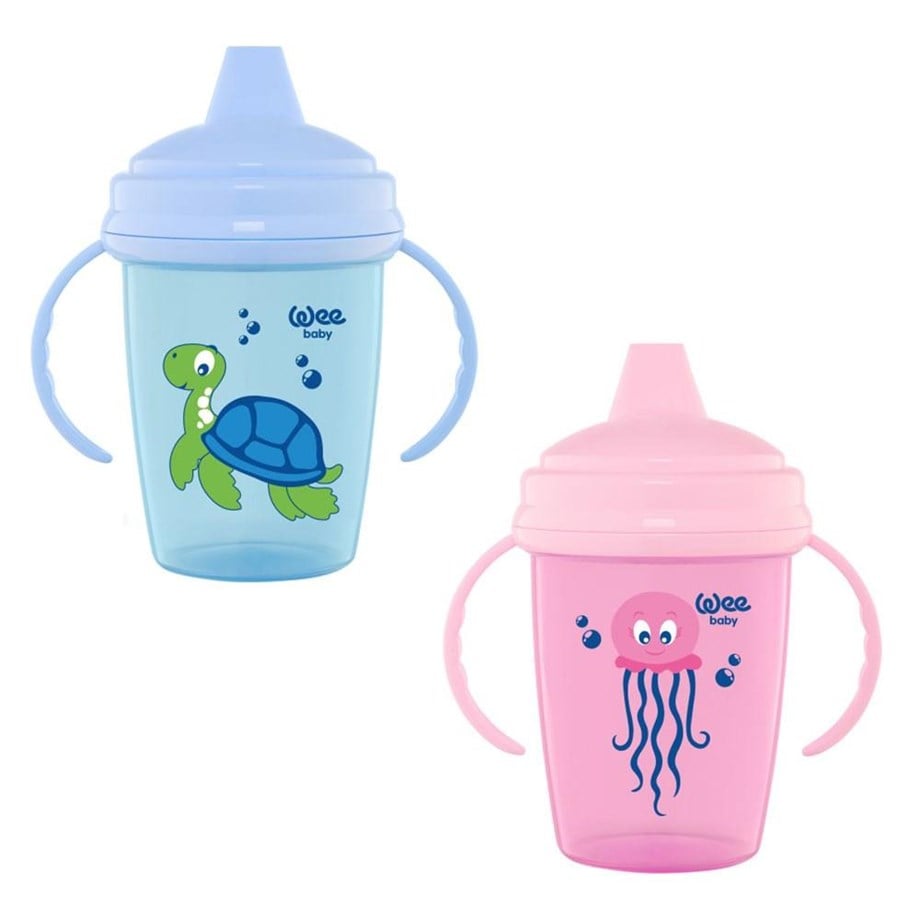Wee 755 Kulplu Enjoy Damla Akıtmaz Alıştırma Bardağı 250 ml