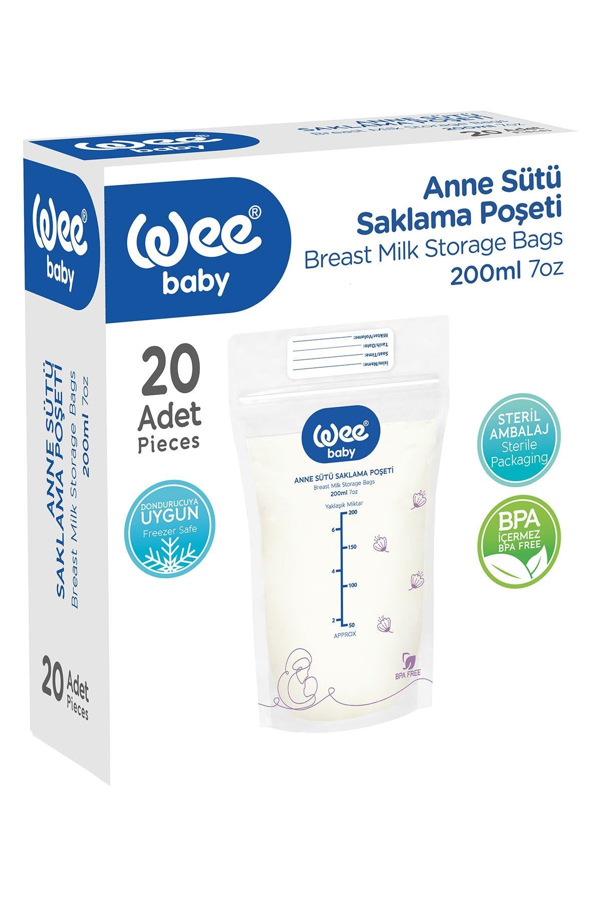 Wee Baby Süt Saklama Poşeti