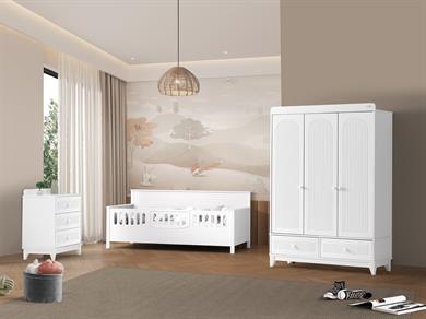 Aymini Efor Via 3 Kapılı Bebek Odası Takımı