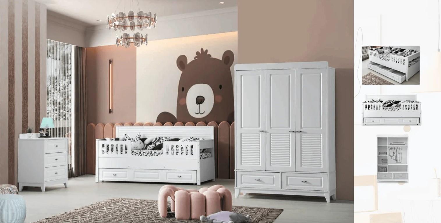 Aymini Boss Via Bebek Odası Takımı