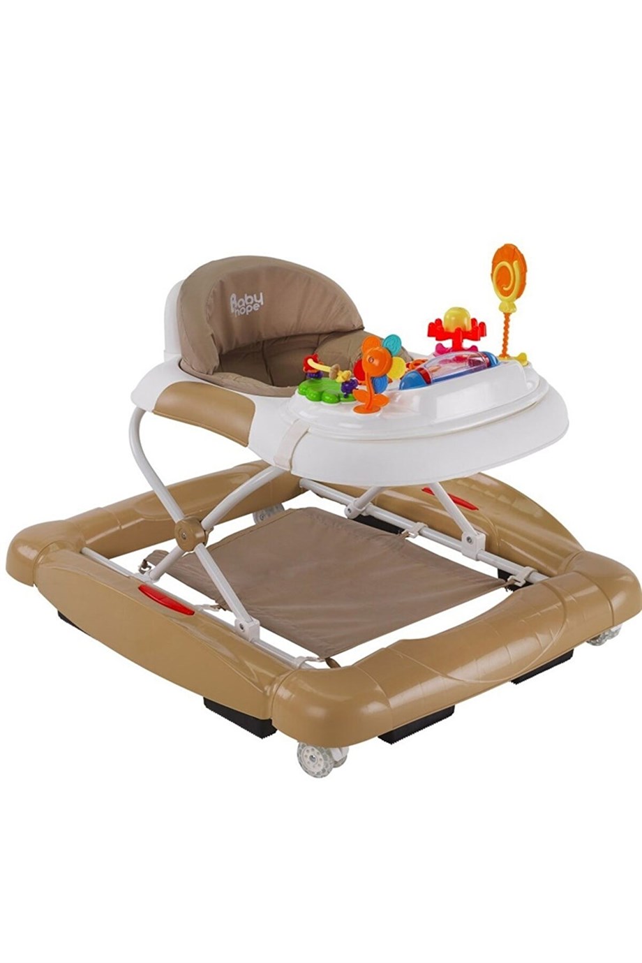 Babyhope 212 Royal Salla Yürüteç Kahverengi